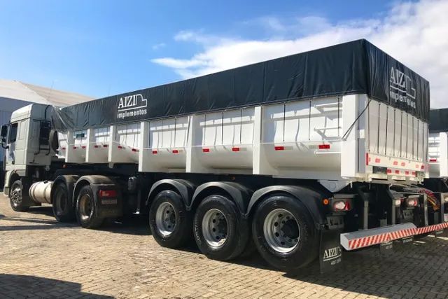 Semirreboque Basculante 3 Eixos 30m³ AIZI - Foto 7