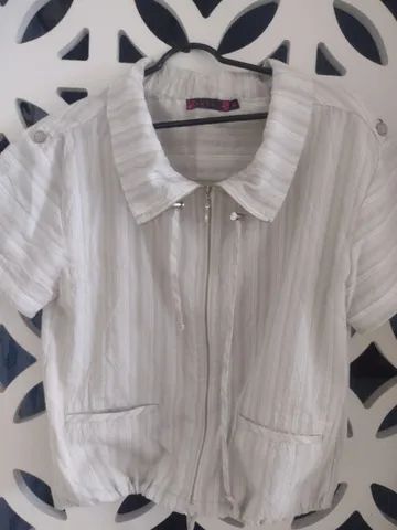 Blusa/colete, Seiki, Tam 40, usada,manga curta - Foto 3