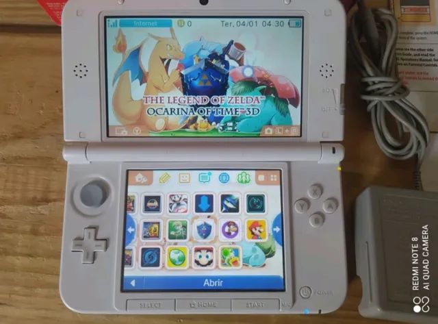 Nintendo 3ds Xl Cheio de Jogos, Item Infantil Nintendo Usado 92146418