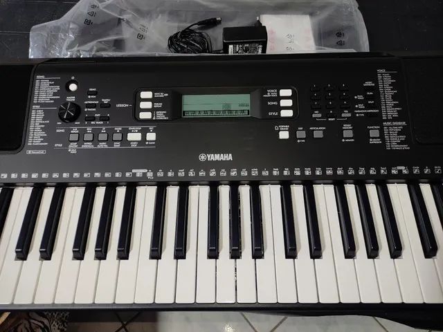 Teclado Arranjador Yamaha PSR-E373 Preto - Home