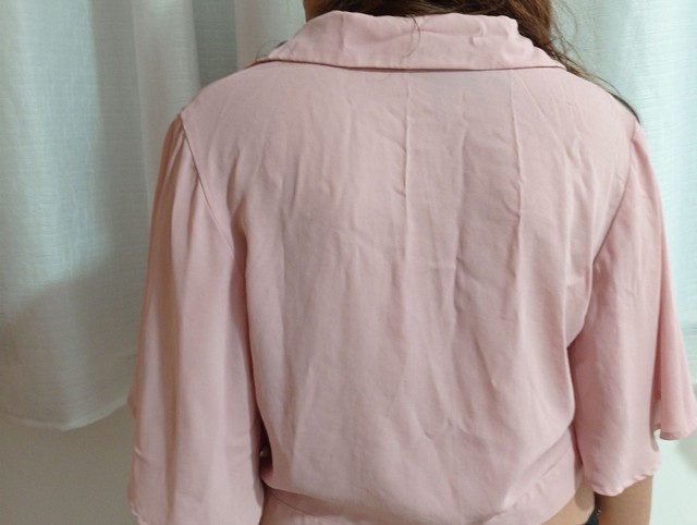 Croped Rosa Nude Tam G - Foto 3