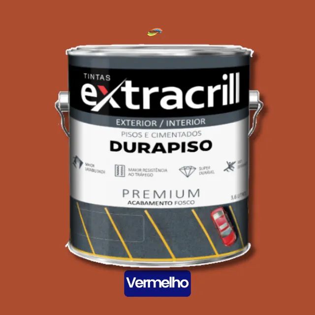 Tinta Dura + Pisos Extracrill 3,6L / 18L - Foto 2