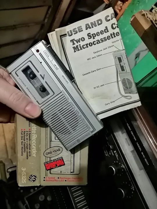 Old recorder in the box, does not work64617708241666120