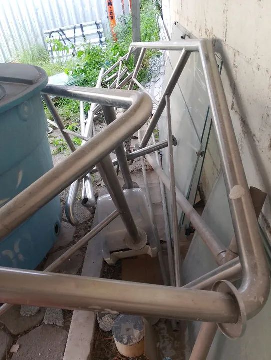 Escada de Aço Inox - Ideal para sua casa!