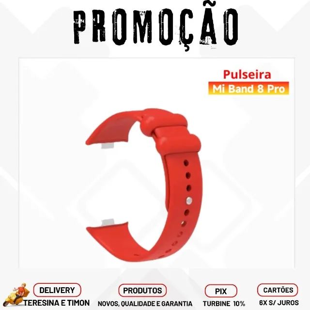 Pulseira Xiaomi Mi Band 8 Pro - Foto 3