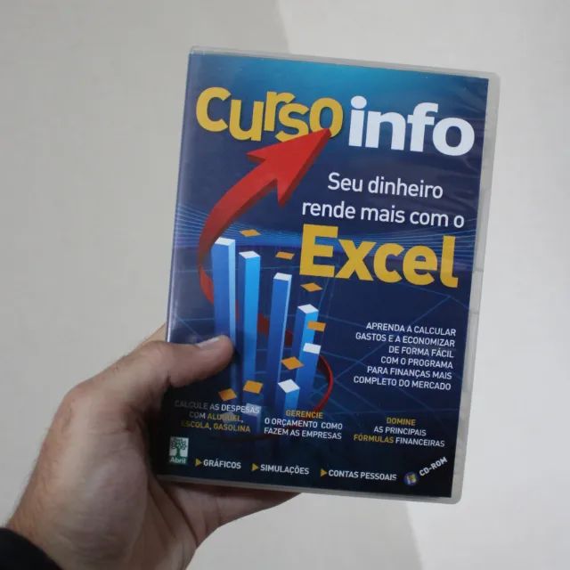 DVD Seu dinheiro rende mais com Excel - CursoInfo - Foto 3
