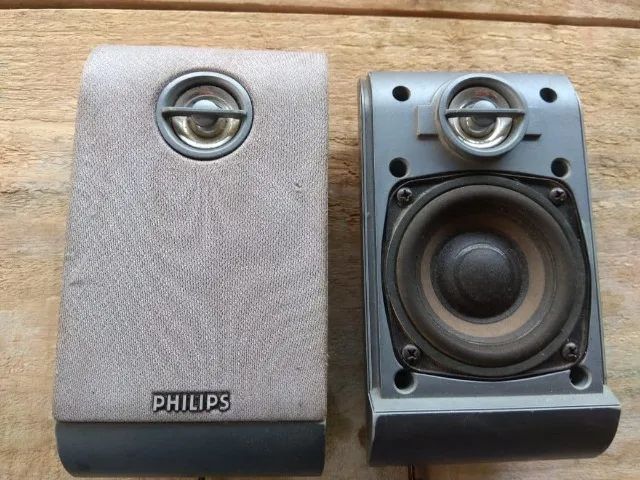 Caixas de Som Philips Cs3410 3ohm usada 2 peças - Foto 4