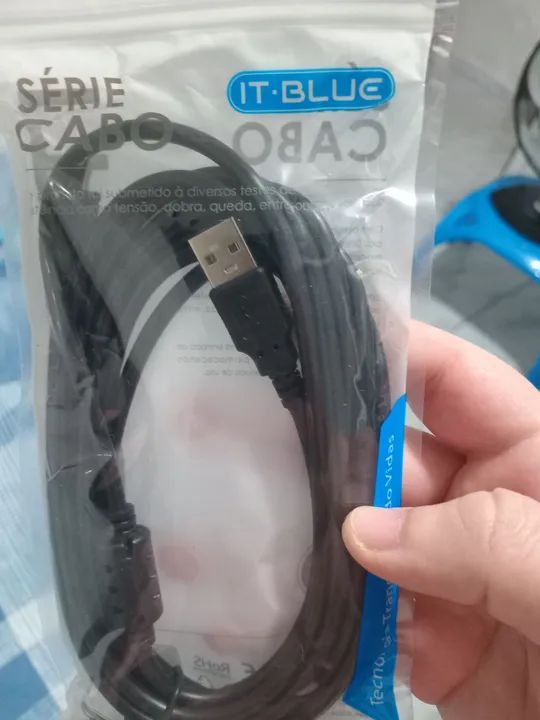 Cabo para controle de ps3,  3 metros  - Foto 2