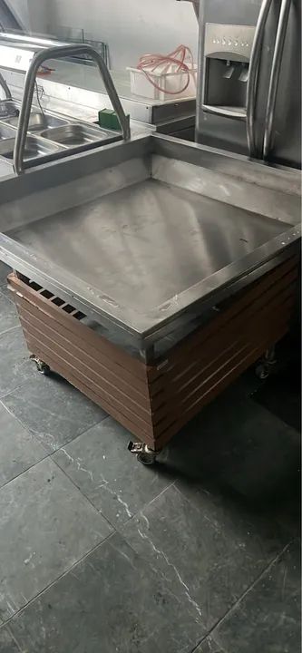 Mesa/ bancada inox peixeira inox 