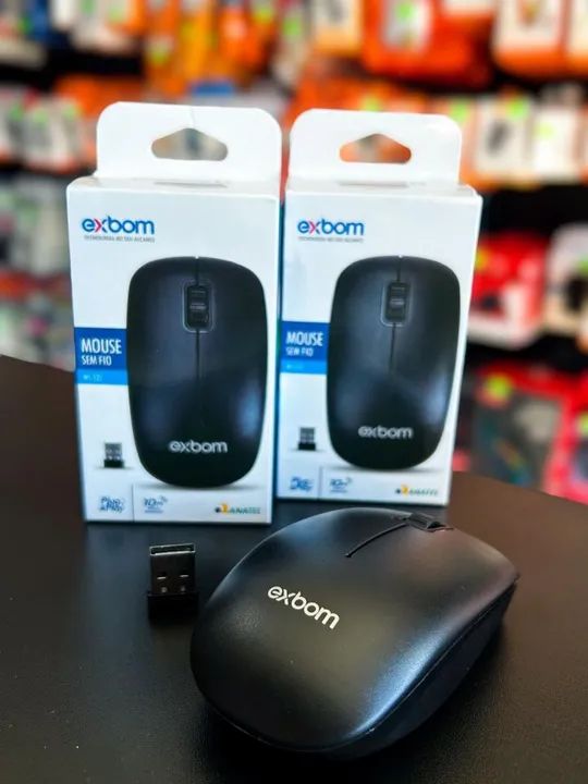 Mouse Sem Fio Exbom MS-S22 - Foto 2