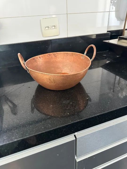 Tacho de cobre legítimo 