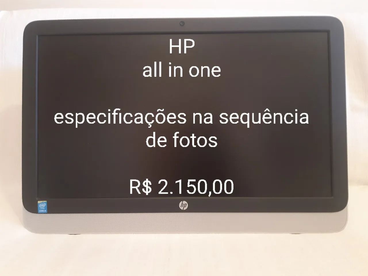 HP All in one. Ótimo.
