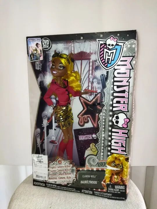 Boneca Monster High Clawdia Wolf Hauntlywood Original