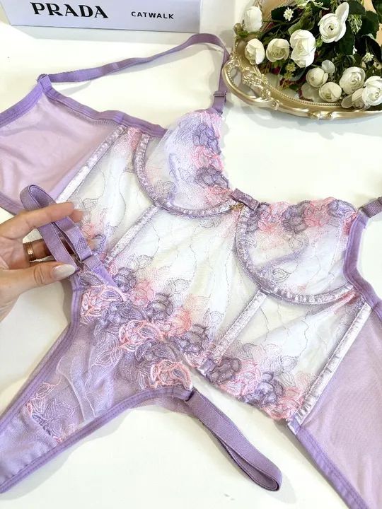 Conjunto Lingerie - Sutiã, calcinha moda íntima - Foto 3