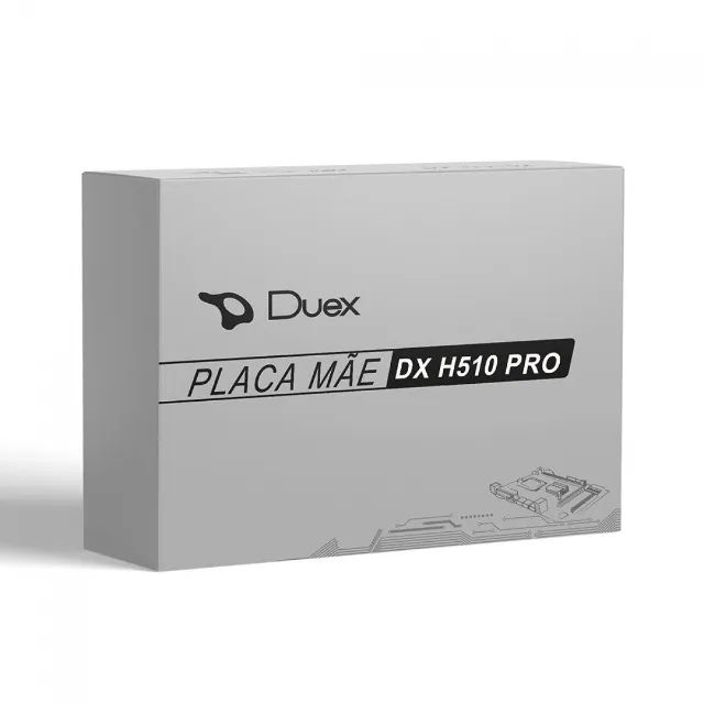 Placa Mãe LGA1200 H510 DDR4 c/ M.2 10ª e 11ª Geração Duex White 1 Ano de Garantia - WZetta - Foto 3