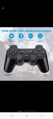 Controle de ps3 novo cuida64308649411331123