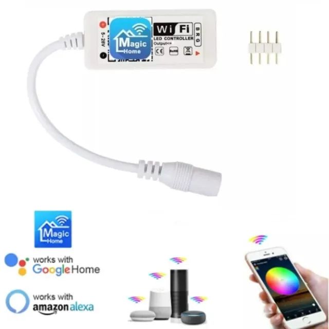 Controlador Transformador Fita Led Wifi Alexa E Google Home - COD 1185