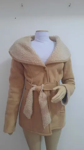 Casaco bege tam M - Zara