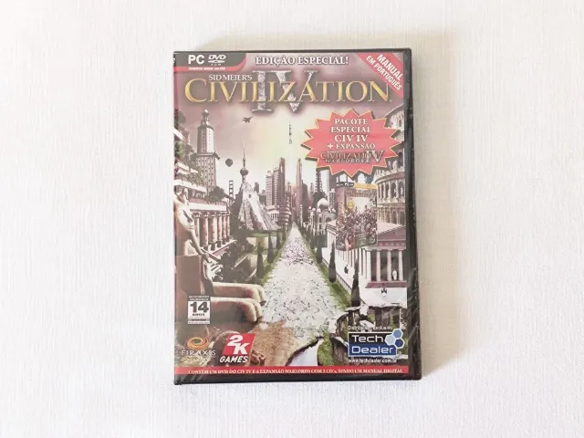 Jogo Civilization IV Para PC Windows 2000 / XP