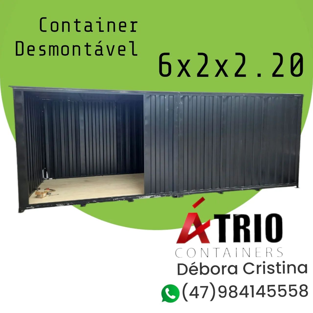 Container 6mtrs desmontáveis  - Foto 5