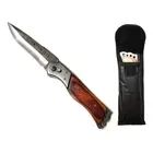 Canivete/Faca Tático Automático com Mini Lanterna - Foto 6