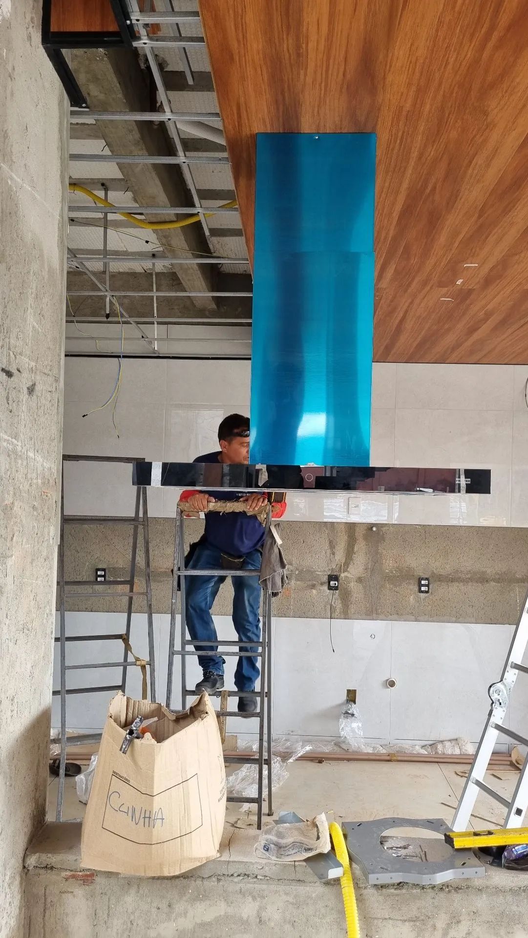 Instalação  profissional de coifas  ilha  - Foto 4
