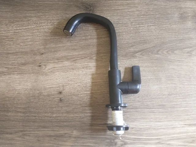 Torneira para banheiro, com bica móvel, de mesa (balcão) - Foto 3