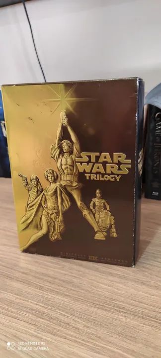 DVD Star Wars Trilogia Clássica (Box Dourado Importado) - Foto 2