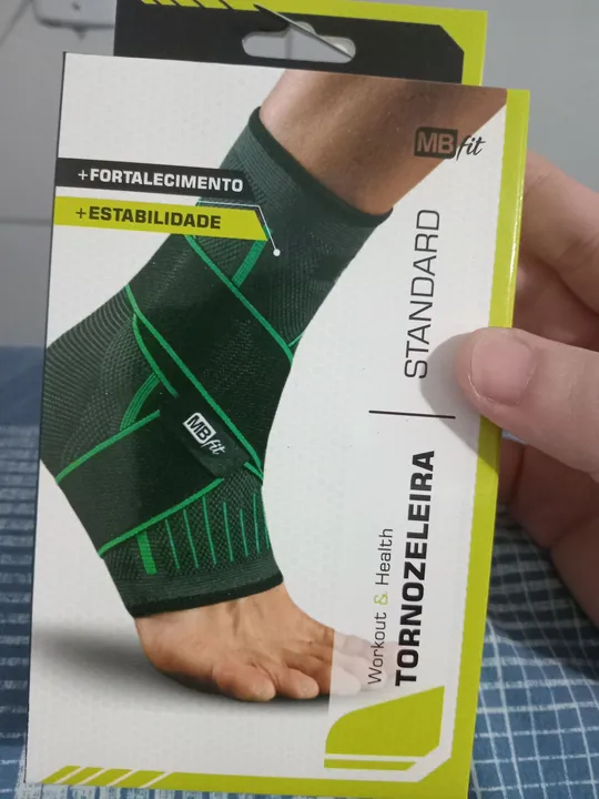 Tornozeleira de Suporte MB Fit - Tamanho único Padrão