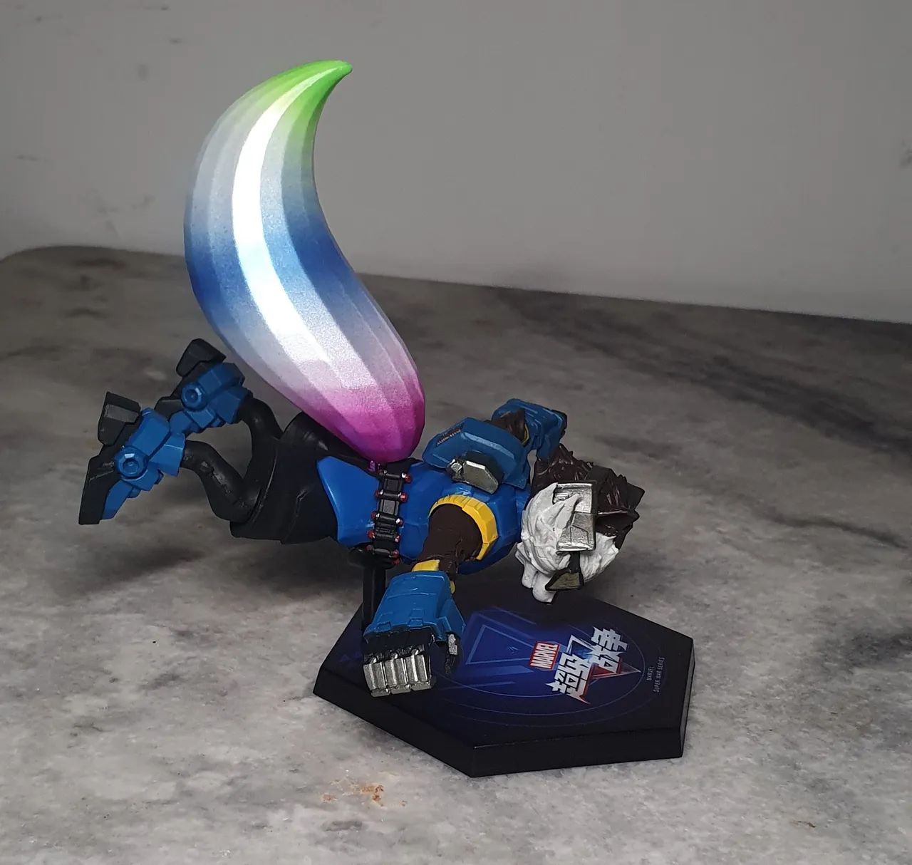 Guardiões da galaxia ZD toys Rocket Raccoon original marvel game