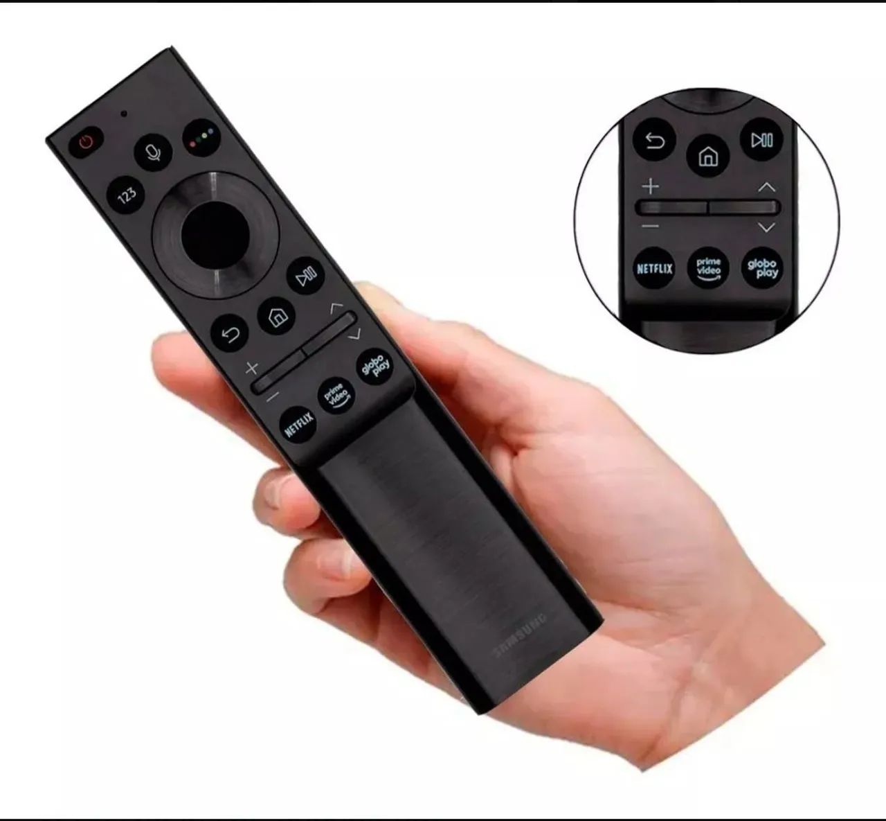 Controle Remoto NOVO Smart Tv Original Samsung 4k Bn59-01363d Com Comando Voz - Foto 3