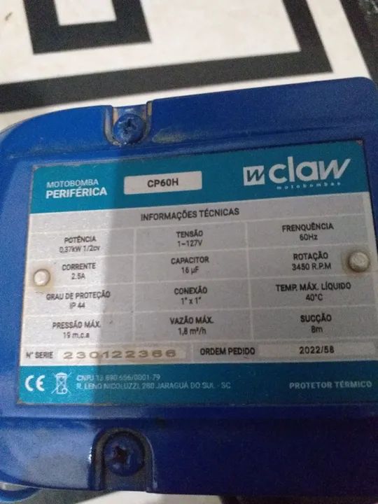 Vendo essa Bomba Periférica - Foto 3