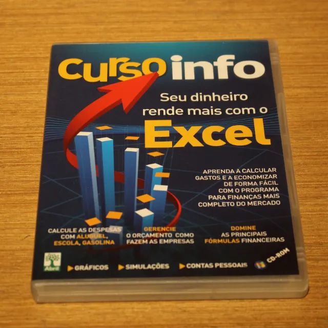 DVD Seu dinheiro rende mais com Excel - CursoInfo