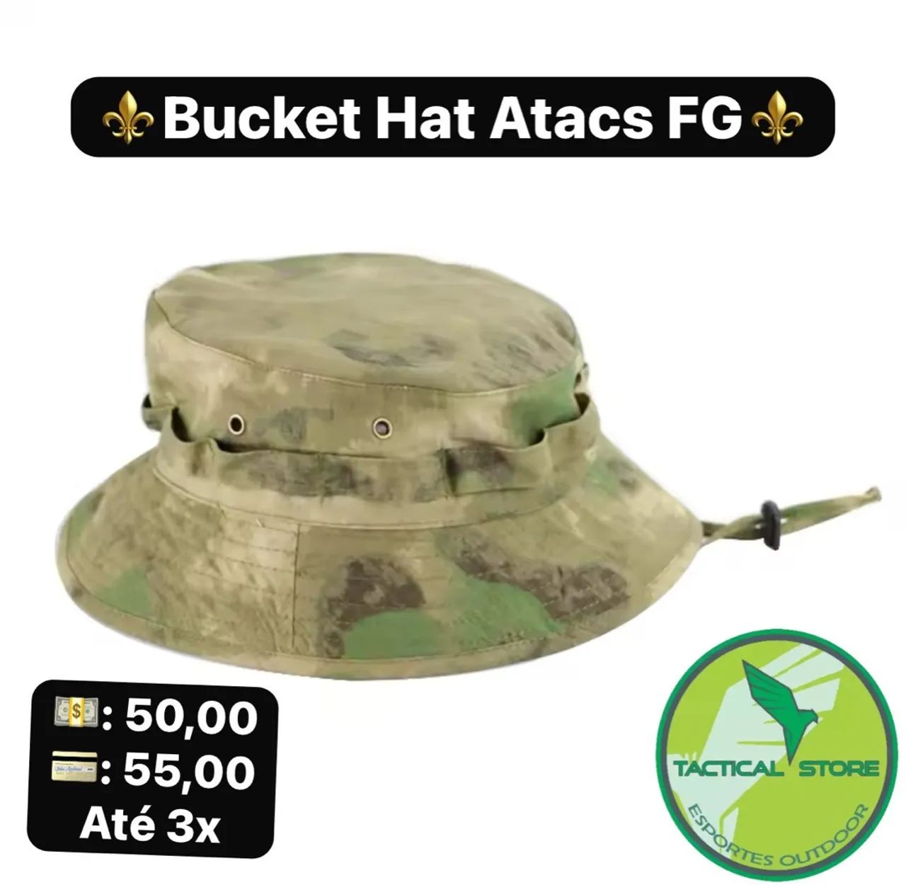 Chapéu Bucket Camuflado - Foto 2