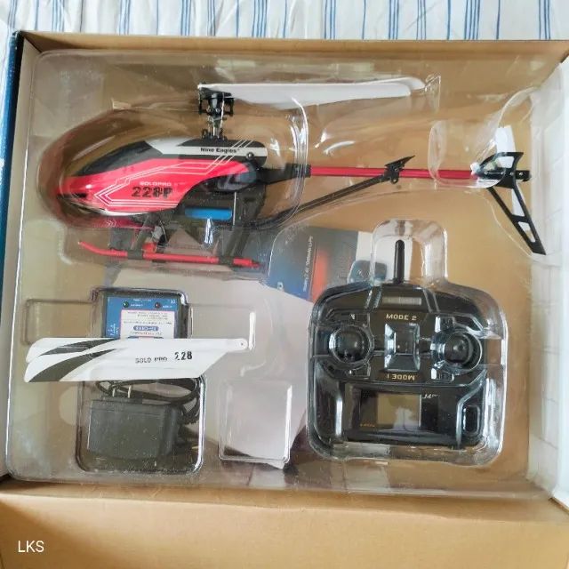 Helicóptero RC (na caixa) - Foto 5