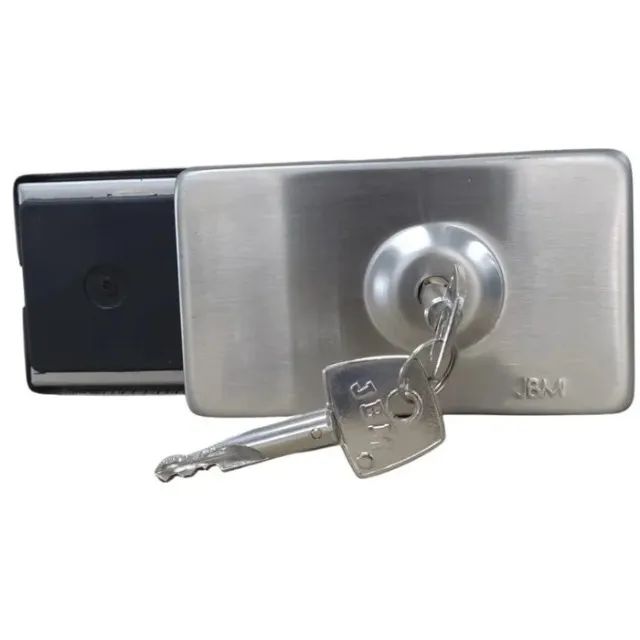 Fechadura Tetra / Trava de Segurança para Porta de Vidro de Giro - Foto 3