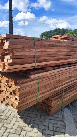 Madeira de lei, Caibro 2x4 RS 14,50 mt, Ripa 1x2 RS 3,75 mt tauari - Foto 3