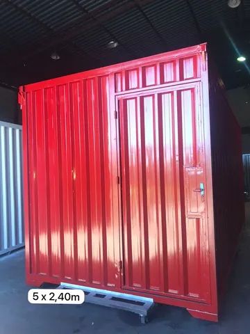 Contêiner escritório 5x2,40 em Belo Horizonte 