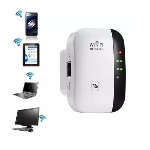 Repetidor Sinal Wifi Alta Velocidade Longa Distancia Sem Fio 300mbs - Foto 4