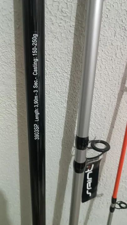 Vara de pesca 3,90m da saint nova  - Foto 3