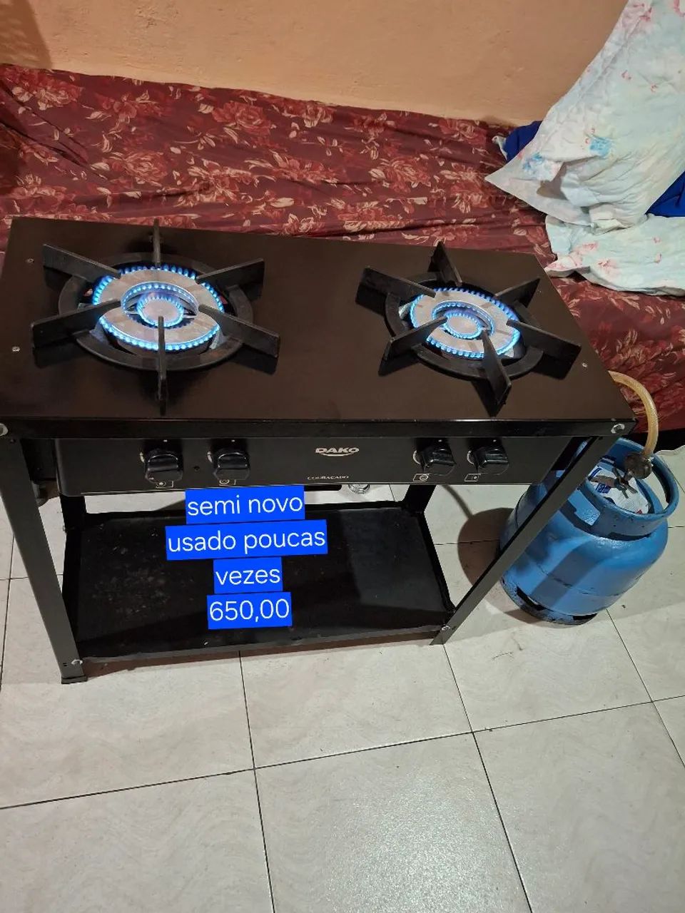 FOGÃO INDUSTRIAL DAKO 2 BOCAS  - Foto 2