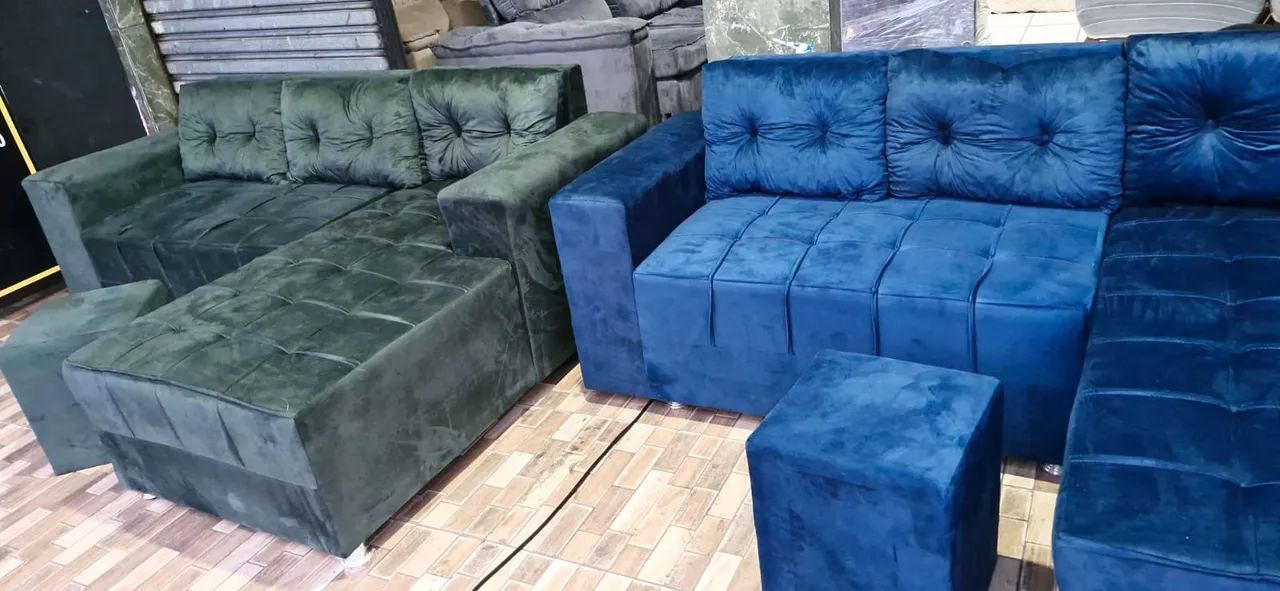SOFÁ CHEISSE 3 LUGARES ENTREGA GRÁTIS 
