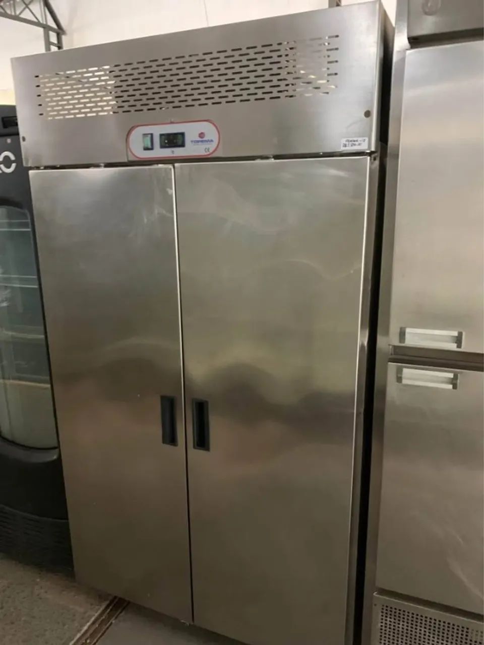 Freezer Inox 2 portas Topema
