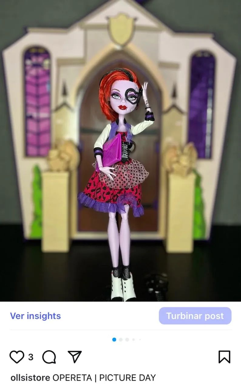 Boneca Monster High Operetta