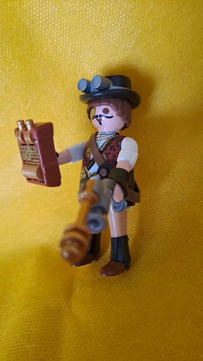 * MT Playmobil Steampunk Série 11 Surpresa - Foto 4
