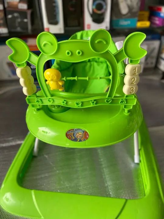 *Andador Andajar Infantil Caranguejo Verde - BenMek*