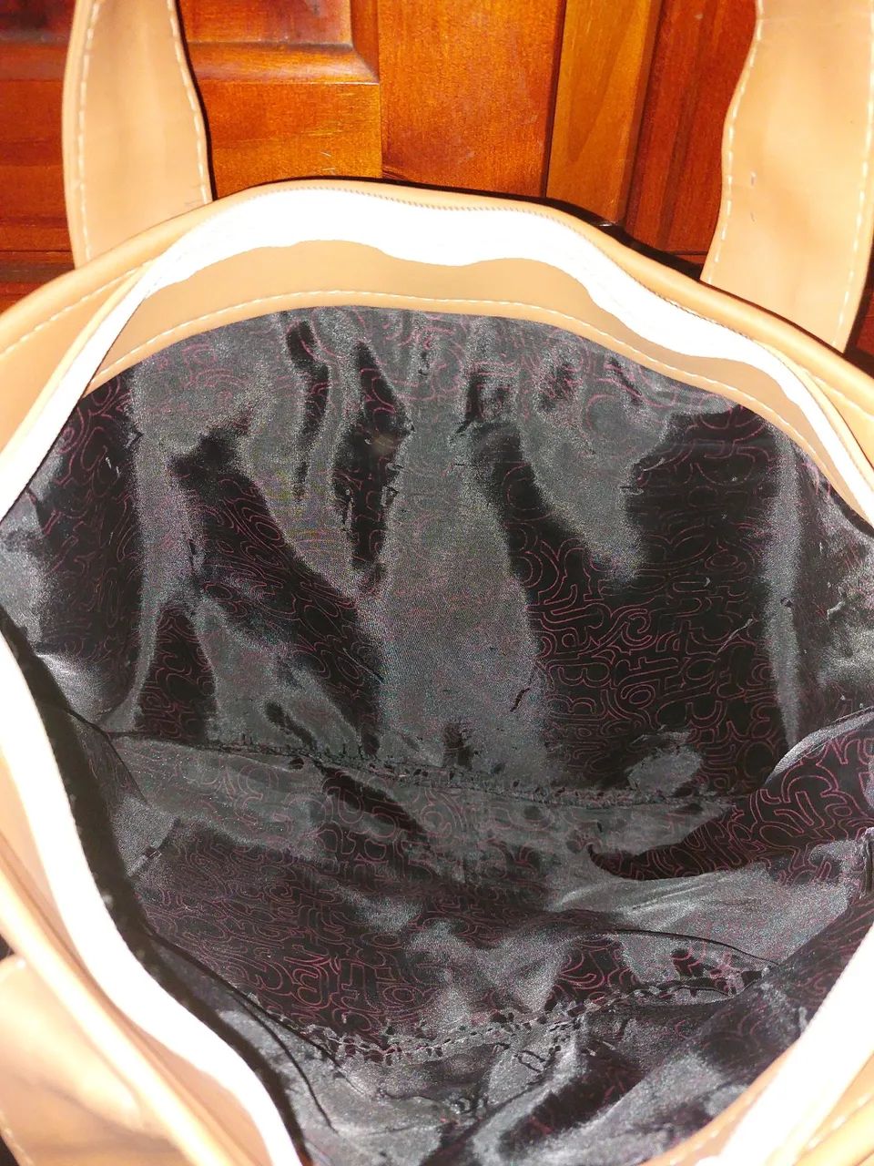 Bolsa de Ombro Feminina Vermelha - Foto 2