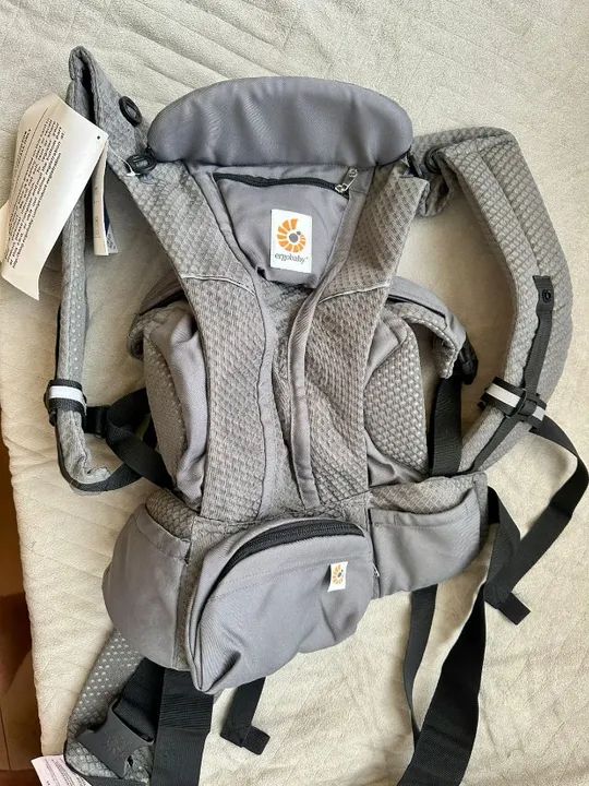 Canguru Ergobaby Cool Omni 360 Original + Pochete Novo