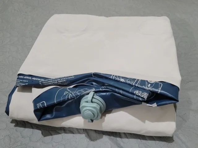 Combo colchão de Trilha Air Basic-Casal Quechua e bomba elétrica inflador bivolt Bomvink.  - Foto 3