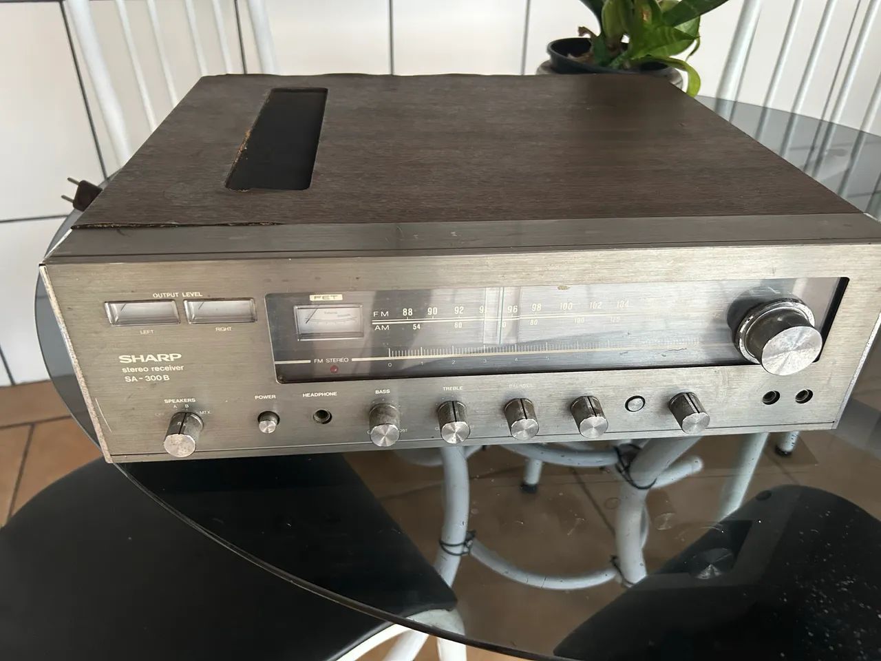 Receiver Sharp SA-300 B Estéreo Raridade e Super Conservado ...